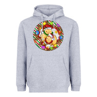 Heather Grey Christmas chick Heavyweight Hoodie - Artiststas