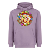 Lavender Christmas chick Heavyweight Hoodie - Artiststas