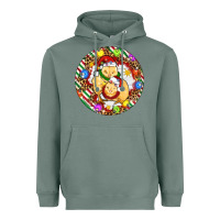 Sage Christmas chick Heavyweight Hoodie - Artiststas
