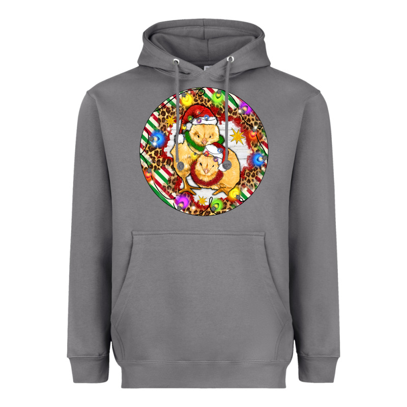 Christmas Chick Heavyweight Hoodie by Artiststas | Teevron
