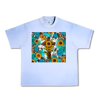 Grape Ice sunflower cross cowhide gemstones Urban Heavy Tee - RanaPortraitStore