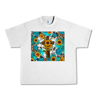 Lunar Rock sunflower cross cowhide gemstones Urban Heavy Tee - RanaPortraitStore
