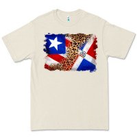 Bone puerto rico and dominican republic flag Premium Tee - Artiststas