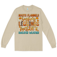 Mushroom boots flannels bonfires leggins football Long Sleeve Tee - Zillion Design Studio