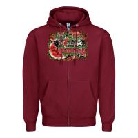 Burgundy hot gigi summer Zipper Hoodie - SublimationCraftShop