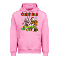 Fuchsia Pink christmas season Urban Hoodie - MaliasSmallBusiness