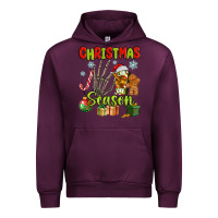 Mauve Wine christmas season Urban Hoodie - MaliasSmallBusiness