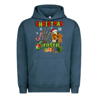 Pigment Midnight Navy christmas season Urban Hoodie - MaliasSmallBusiness