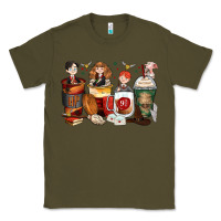 Army Green harry coffee cups Classic Tee - Zillion Design Studio