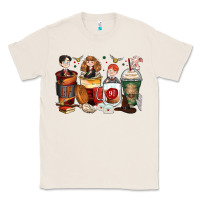 Natural harry coffee cups Classic Tee - Zillion Design Studio