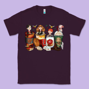 Harry Coffee Cups Classic Tee Designed By Zillion Design Studio