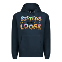 Navy sisters on the loose Premium Hoodie - MaliasSmallBusiness