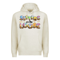 Oatmeal Heather sisters on the loose Premium Hoodie - MaliasSmallBusiness
