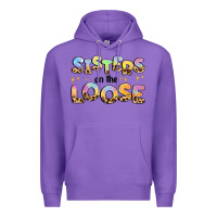 Purple sisters on the loose Premium Hoodie - MaliasSmallBusiness