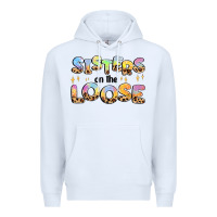 White sisters on the loose Premium Hoodie - MaliasSmallBusiness