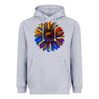 Heather Grey pride sunflower Heavyweight Hoodie - JahusDesignShop