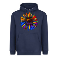 Navy pride sunflower Heavyweight Hoodie - JahusDesignShop