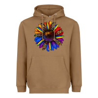 Toasted Coconut pride sunflower Heavyweight Hoodie - JahusDesignShop
