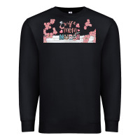 Black wife mom nurse libbey glass Premium Sweatshirt - BundleAndBundleShop