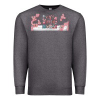 Charcoal Heather wife mom nurse libbey glass Premium Sweatshirt - BundleAndBundleShop
