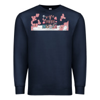Navy wife mom nurse libbey glass Premium Sweatshirt - BundleAndBundleShop