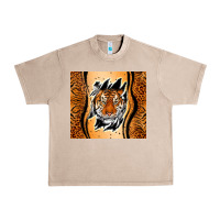 French Oak tiger scratch mark Urban Heavy Tee - RanaPortraitStore