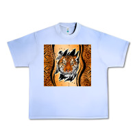 Grape Ice tiger scratch mark Urban Heavy Tee - RanaPortraitStore