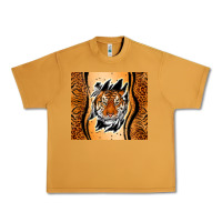Peanut Butter tiger scratch mark Urban Heavy Tee - RanaPortraitStore