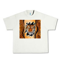 Pistachio tiger scratch mark Urban Heavy Tee - RanaPortraitStore