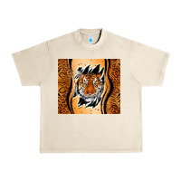 Sandshell tiger scratch mark Urban Heavy Tee - RanaPortraitStore