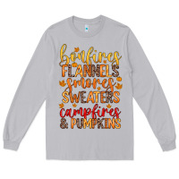 Moon Dust bonfires flannels s'mores campfires and pumpkins Long Sleeve Tee - Zillion Design Studio