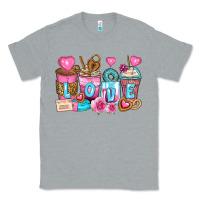 Heather Grey valentine's day coffee cups Classic Tee - Zillion Design Studio