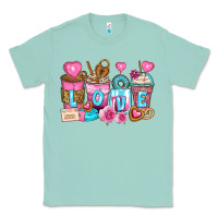 Seafoam valentine's day coffee cups Classic Tee - Zillion Design Studio