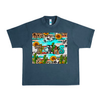 Midnight Navy texas Urban Heavy Tee - RanaPortraitStore