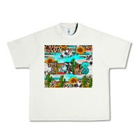 Pistachio texas Urban Heavy Tee - RanaPortraitStore