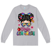 Moon Dust hello sixth grade kid Long Sleeve Tee - texasbilliewilder
