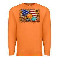 Carrot american flag fall backgraund Premium Sweatshirt - JahusDesignShop