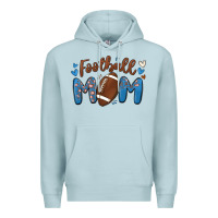 Blue Mist football mom Premium Hoodie - MaliasSmallBusiness