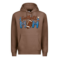 Chestnut football mom Premium Hoodie - MaliasSmallBusiness