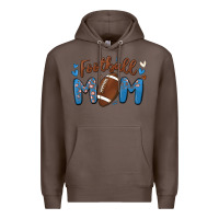 Coffee football mom Premium Hoodie - MaliasSmallBusiness
