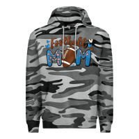 Slate Camo football mom Premium Hoodie - MaliasSmallBusiness
