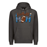 Smoke football mom Premium Hoodie - MaliasSmallBusiness