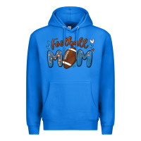 True Royal football mom Premium Hoodie - MaliasSmallBusiness