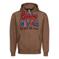 Chestnut Boom bitch get out the way Zipper Hoodie - Neo Western
