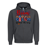 Smoke Boom bitch get out the way Zipper Hoodie - Neo Western