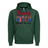 Sports Green Boom bitch get out the way Zipper Hoodie - Neo Western