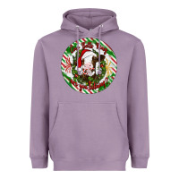 Lavender Christmas cow bells ring are you listening Heavyweight Hoodie - Artiststas
