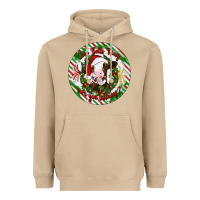 Mushroom Christmas cow bells ring are you listening Heavyweight Hoodie - Artiststas