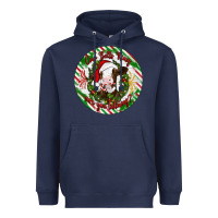 Navy Christmas cow bells ring are you listening Heavyweight Hoodie - Artiststas