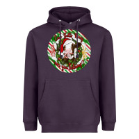 Plum Christmas cow bells ring are you listening Heavyweight Hoodie - Artiststas